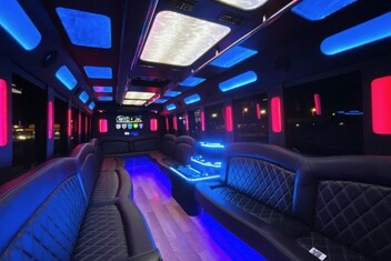 Rochester Limousine Bus Interior