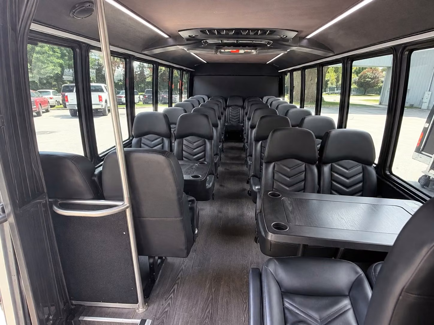 18 passenger minibus inside