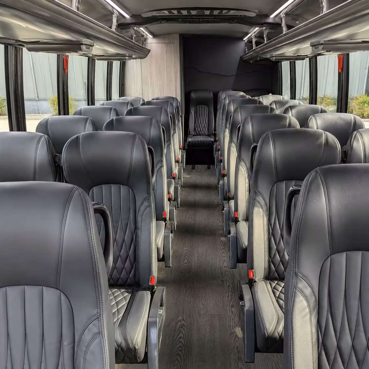 35 passenger minibus interior