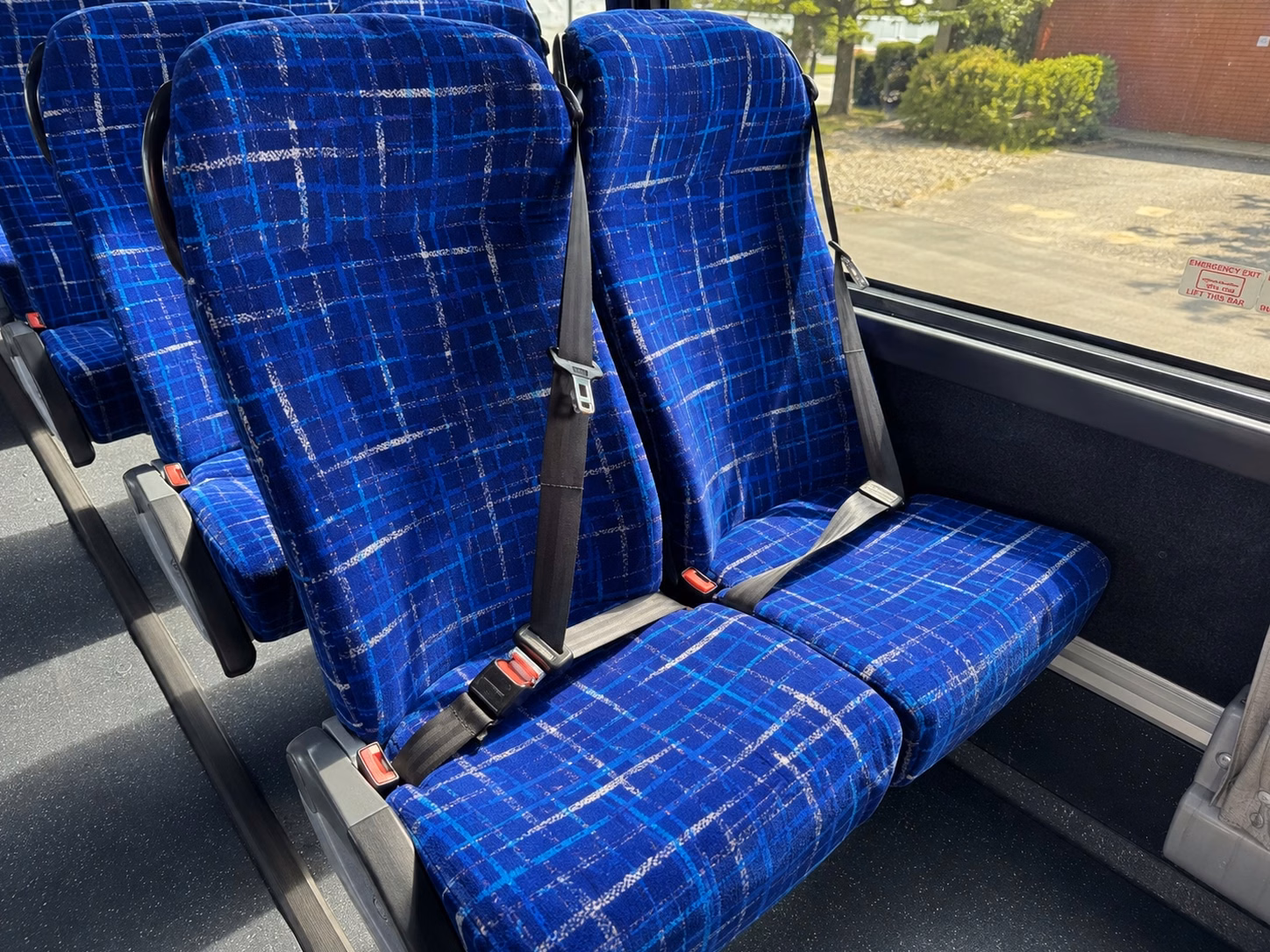 rochester charter bus interior