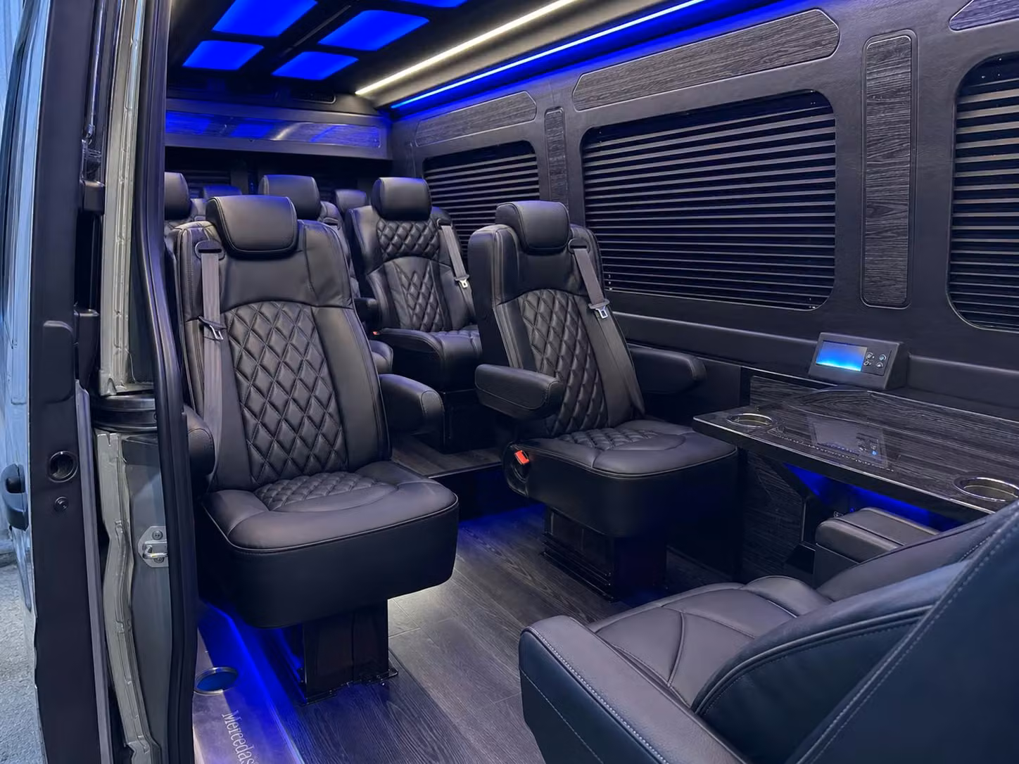 sprinter van transportation for groups and events across rochester